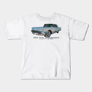 1960 Ford Thunderbird 2 Door Hardtop Kids T-Shirt